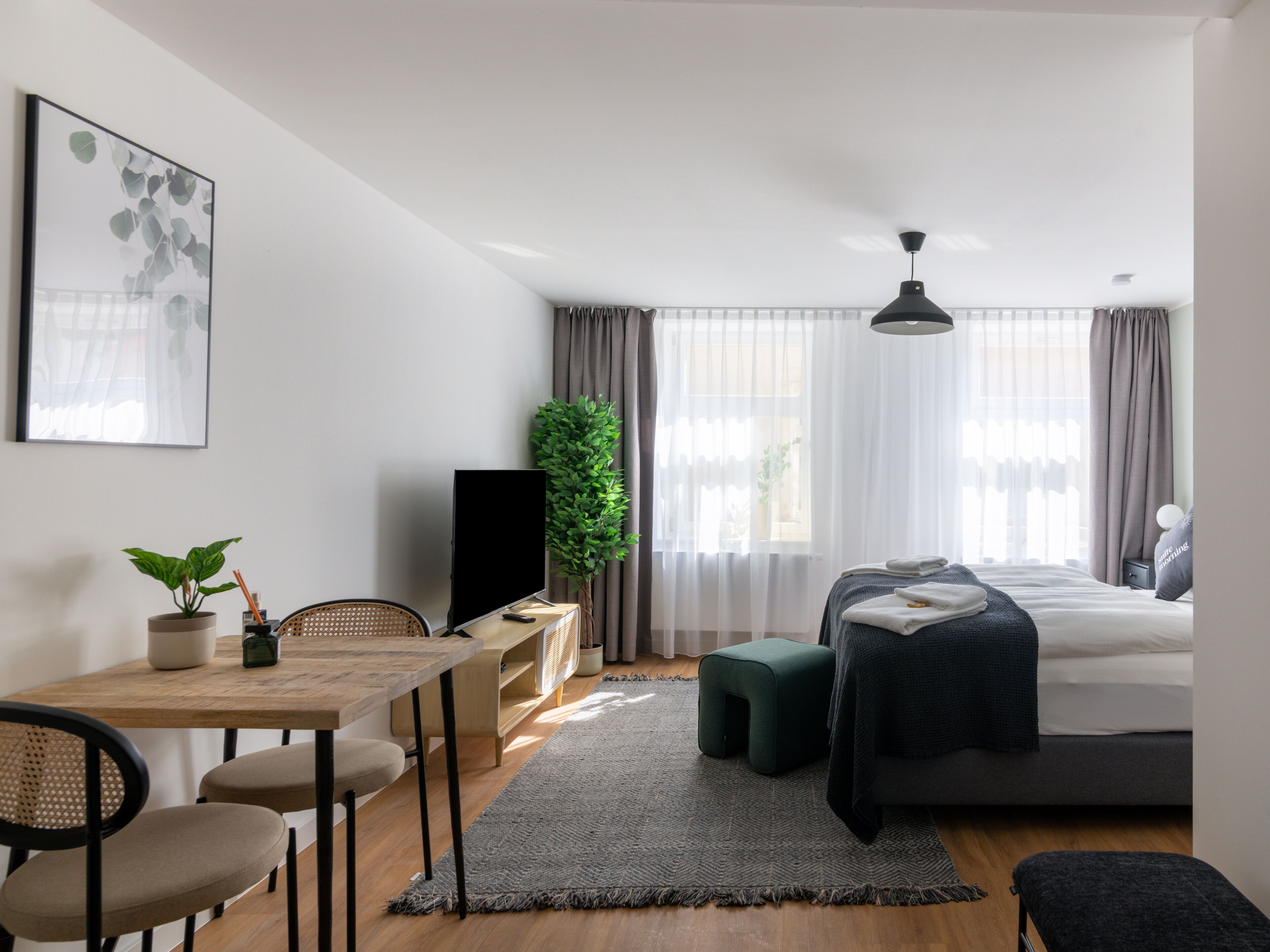 Suite | Hochwertige Bettwaren, individuell dekoriert, individuell eingerichtet