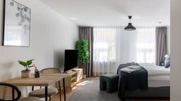 Suite | Hochwertige Bettwaren, individuell dekoriert, individuell eingerichtet