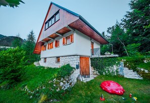Front of property - Grandpa's Mountain House (Jezersko)