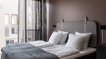 2 bedrooms, iron/ironing board, travel crib, WiFi