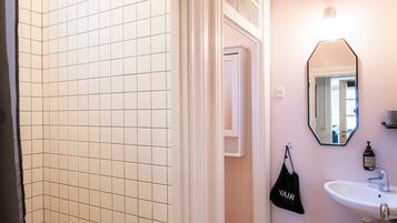 Shower, hair dryer
