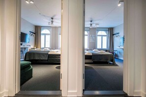 2 bedrooms, iron/ironing board, travel cot, WiFi