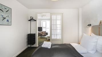 2 bedrooms, iron/ironing board, travel crib, WiFi