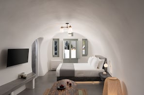 4 bedrooms, iron/ironing board, free WiFi, bed sheets - Black Occhio Villa Santorini (santorini)
