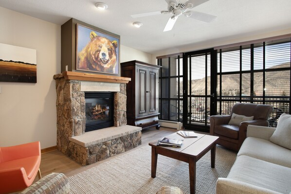 Condo, 2 Bedrooms | Living area - 320 Chapel Square 2 Bedroom Condo by RedAwning (Avon)