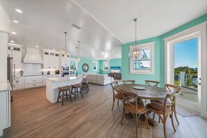 Interior - Bluetique:  Monthly luxury beach home, private pool, rooftop deck (Holmes Beach)