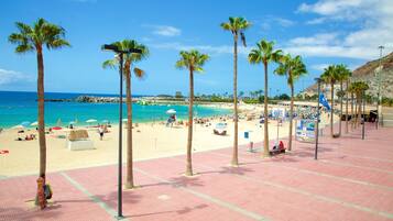 Aan het strand