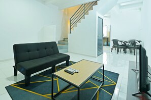 Sala de estar en el lobby