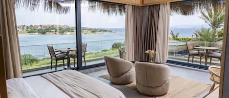 Corner Suite | 1 quarto, roupas de cama premium