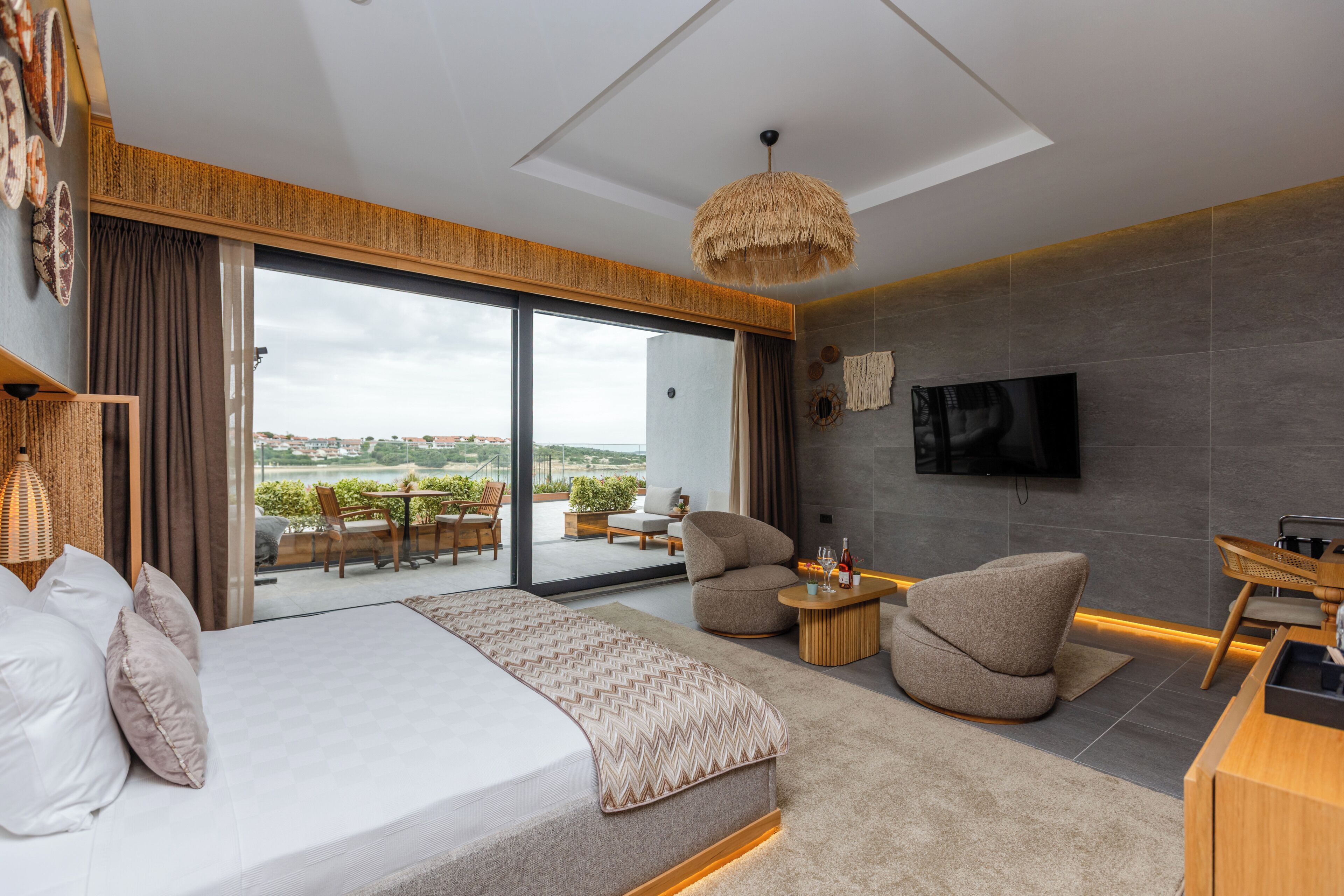 Premium bedding, memory-foam beds, minibar, in-room safe