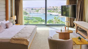Ropa de cama de alta calidad, colchones viscoelásticos, minibar