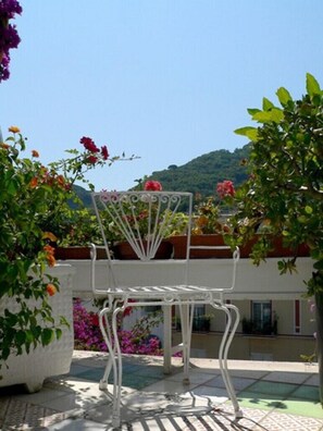 Kahden hengen huone (yksi tai kaksi sänkyä) | Terassi/patio