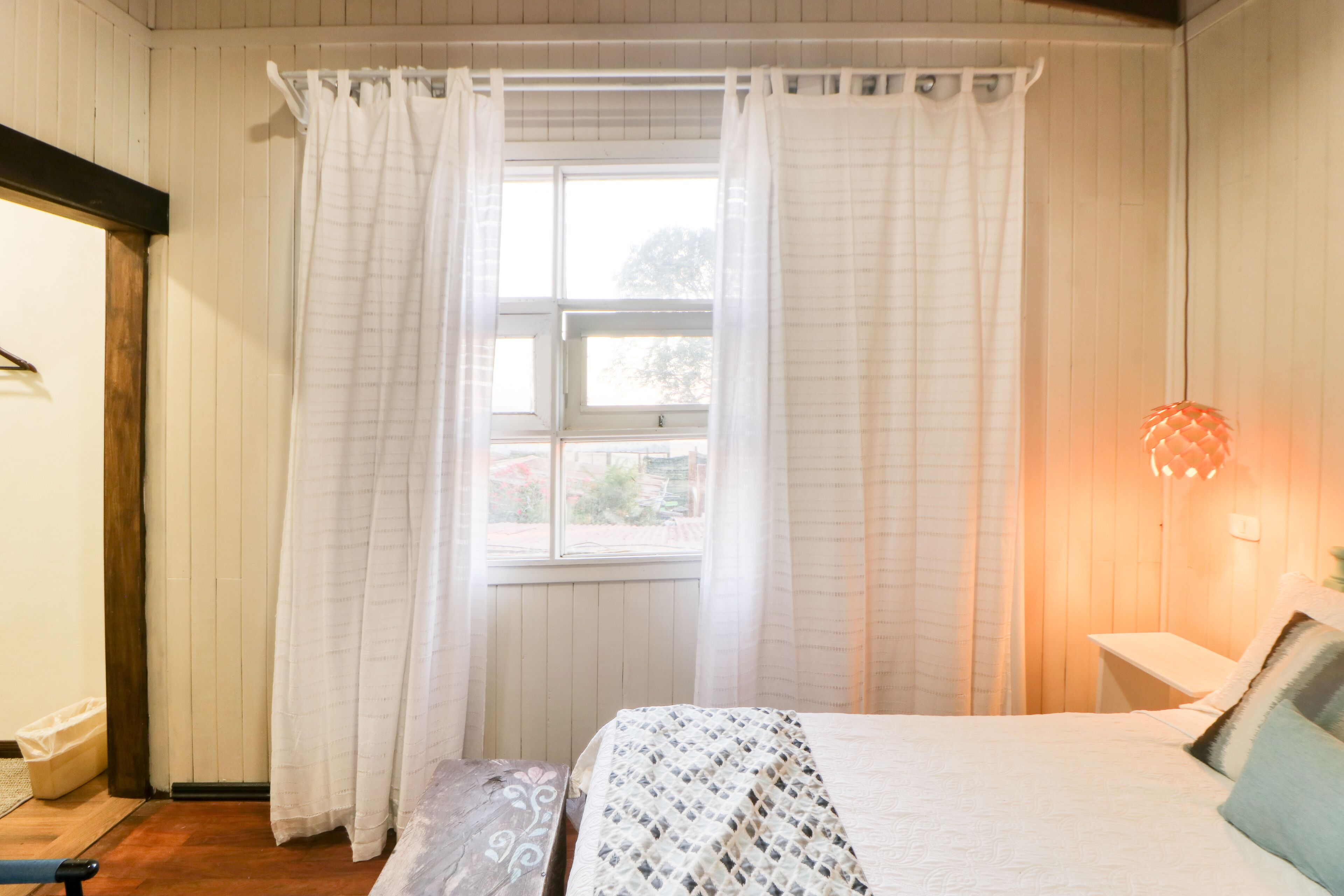 Stylish hotel suite in family hotel with bay views, fast WiFi, & restaurant