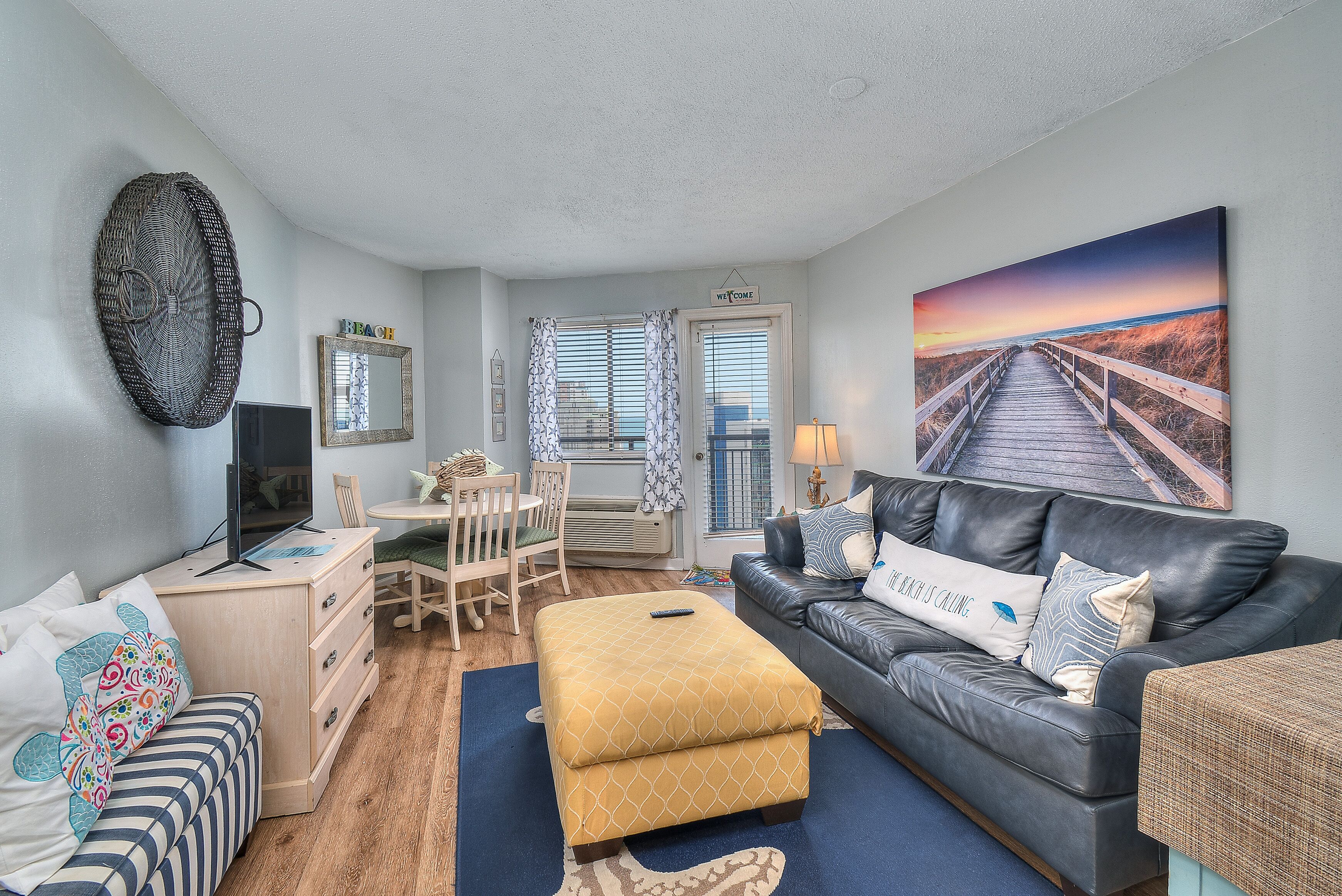 Blue Water Resort 1310 - Oceanview 1 Bedroom Condo - Indoor/Outdoor Pools, Hot Tub, Lazy River, Sauna