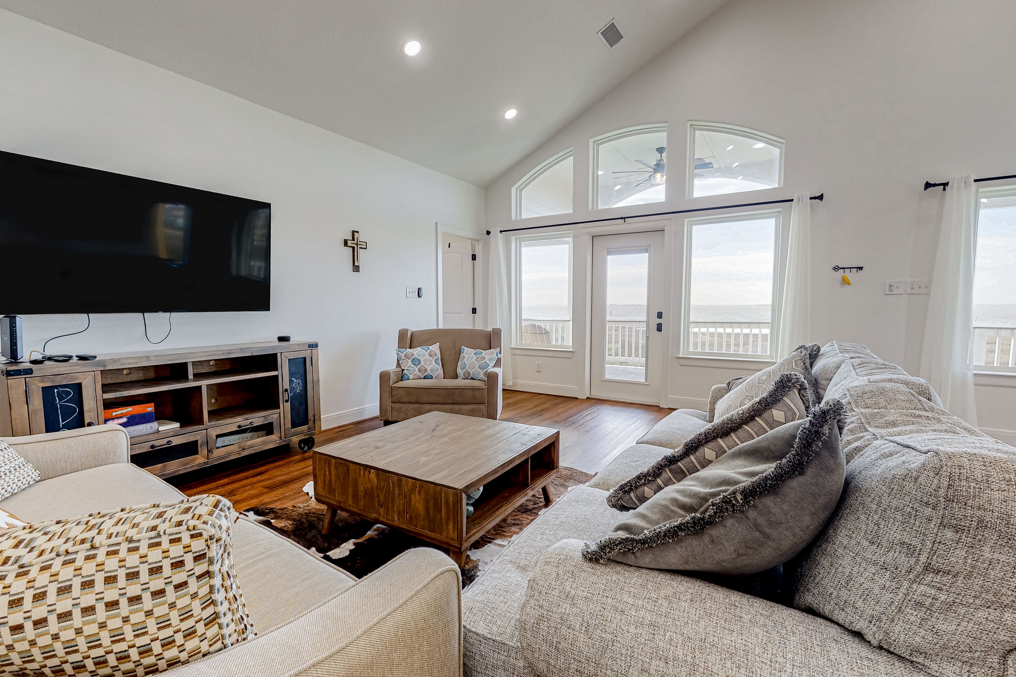 Dog-friendly, waterfront escape with WiFi, pier, boat launch, central AC, & W/D