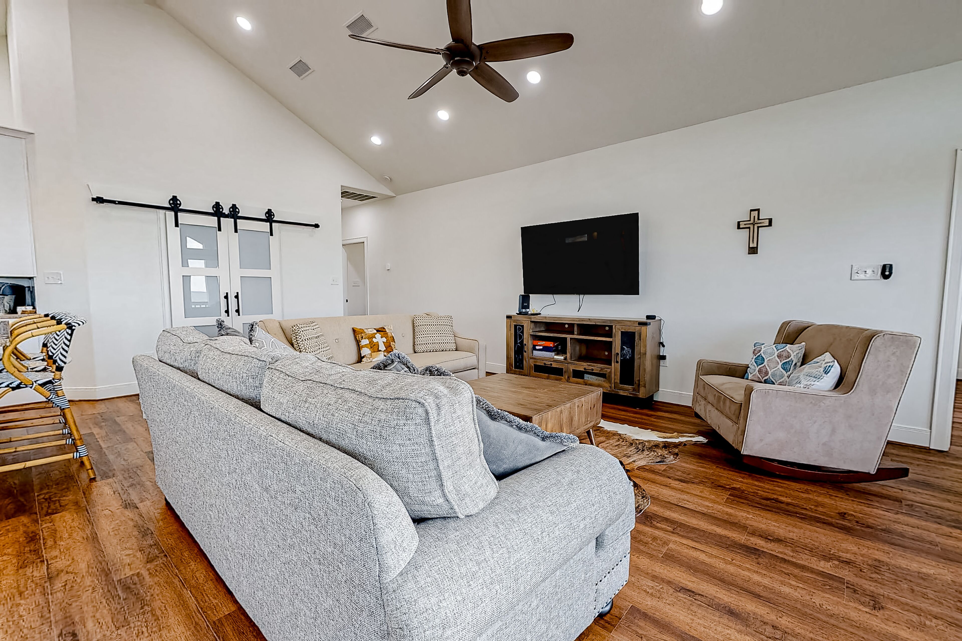 Dog-friendly, waterfront escape with WiFi, pier, boat launch, central AC, & W/D