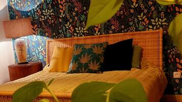 2 bedrooms, iron/ironing board, travel crib, free WiFi