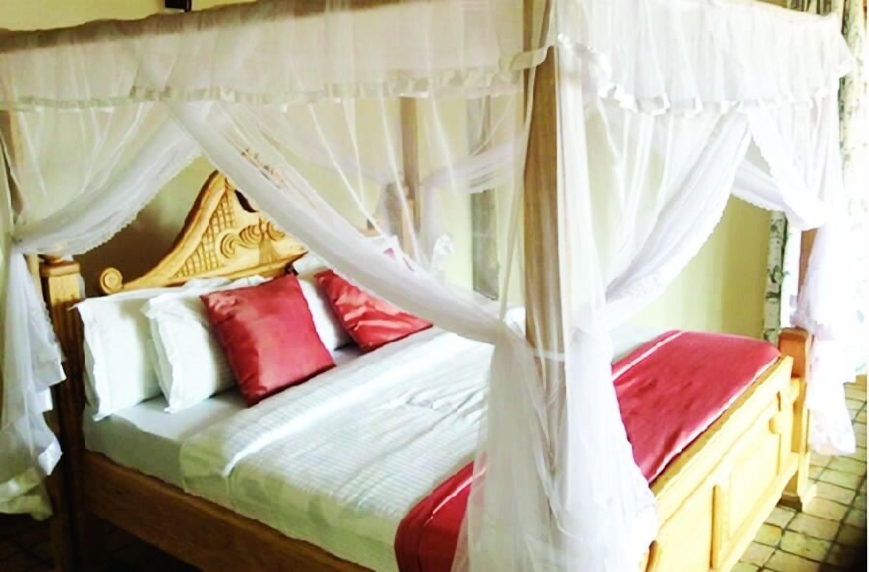 Premium bedding, memory foam beds, individually decorated