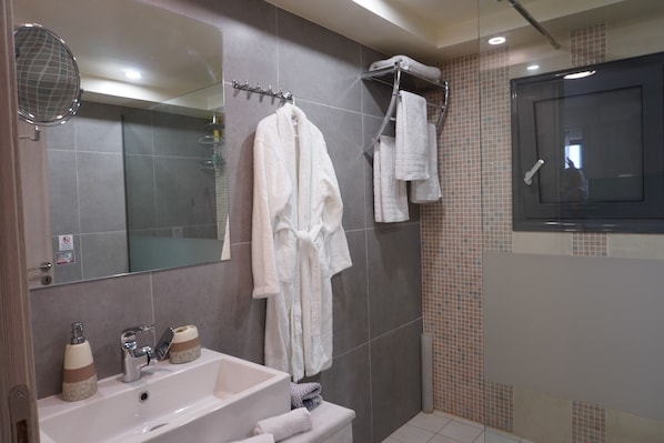 Departamento | Baño | Regadera, secadora de cabello, toallas 