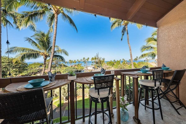 Enjoy breathtaking ocean views from your private balcony.