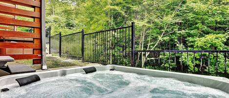 Bañera de hidromasaje exterior