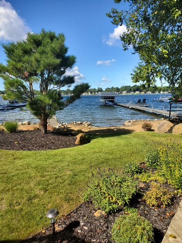 Lakefront Sunsets and Sandy Beach in Rockford, MI