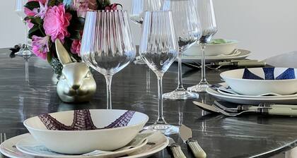 Villa luxuieuse avec vue mer panoramique + bien-ĂȘtre privatif + sauna + SPAnage