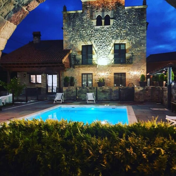 Façade de l’hébergement