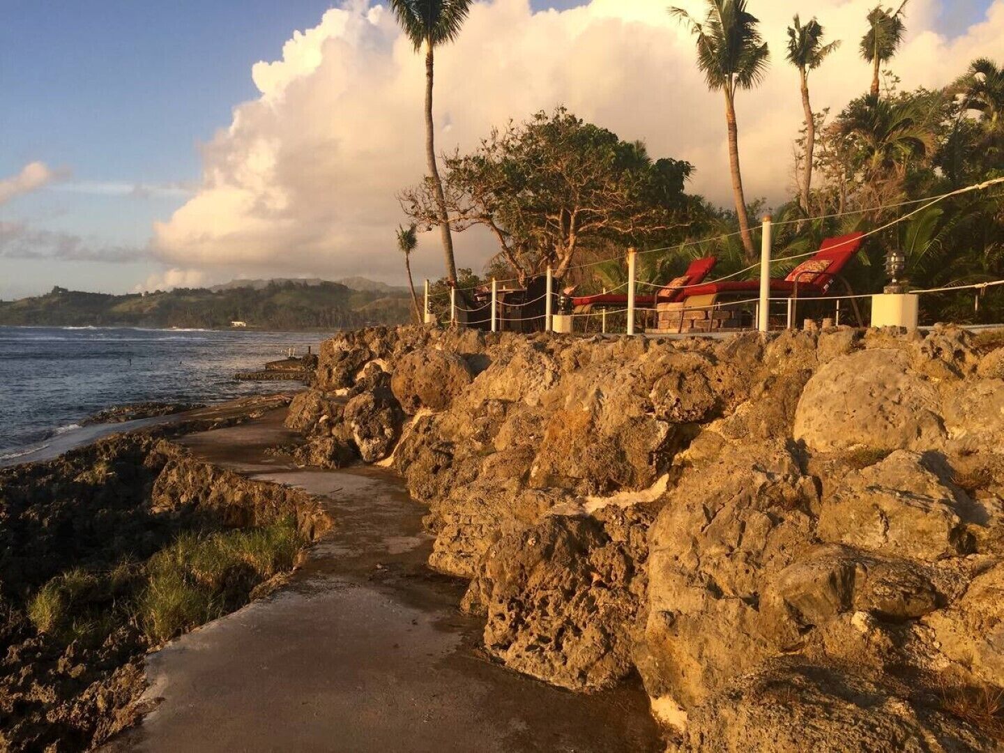 Liggestole, badehåndklæder