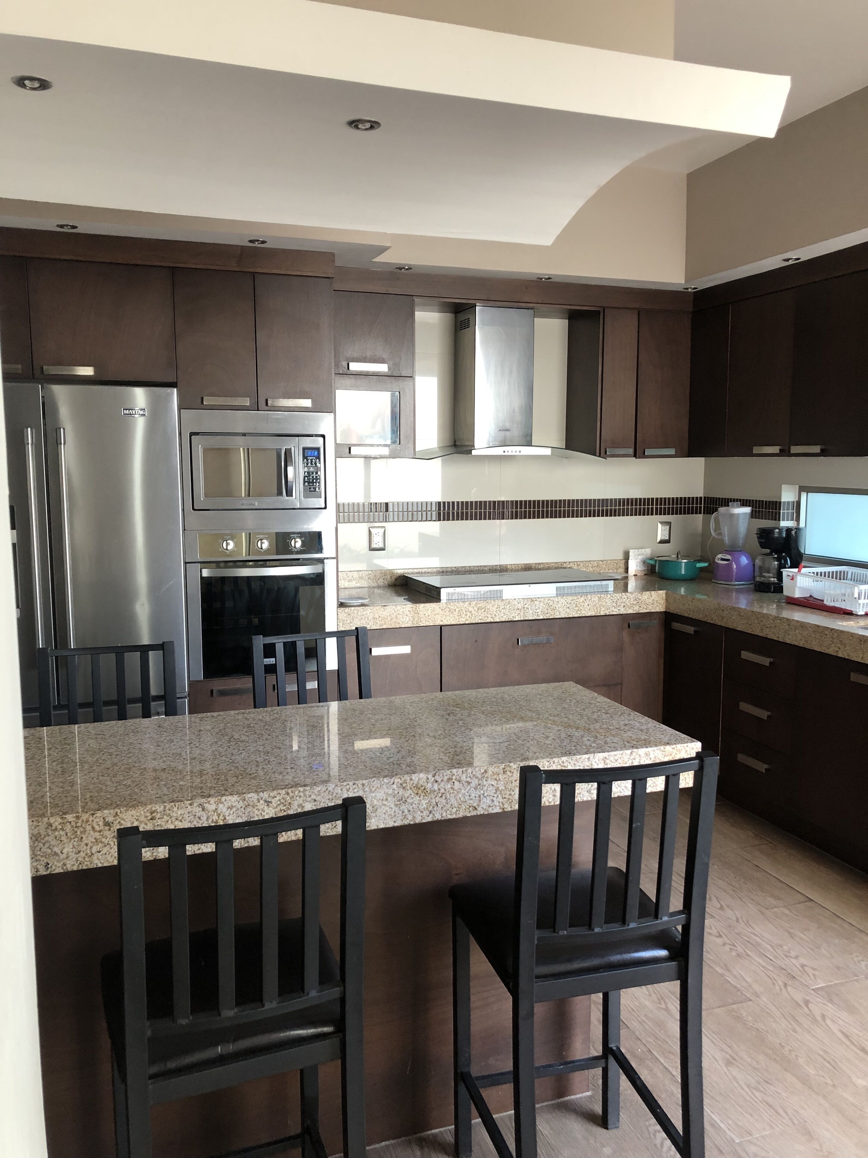 Good location near stores restaurants