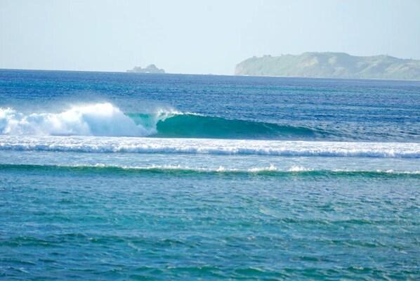 Sun loungers, beach towels