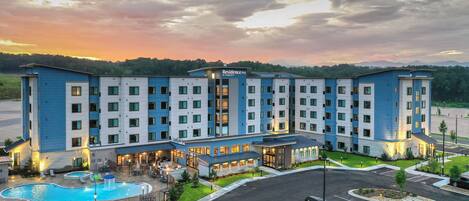 Uitzicht vanuit accommodatie