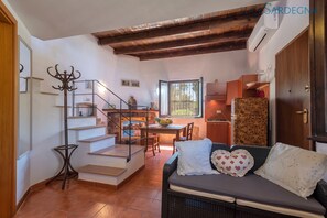 TV connectée, cheminée