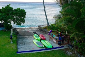 Sun loungers, beach towels - Merizo Seaside BnB - Owner's Residence (Tasi Merizo)