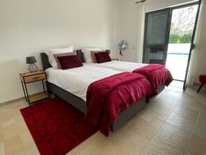 5 bedrooms, iron/ironing board, free WiFi, bed sheets - Monte Maria Pratas - A rural villa with lots of privacy. (Cajados)