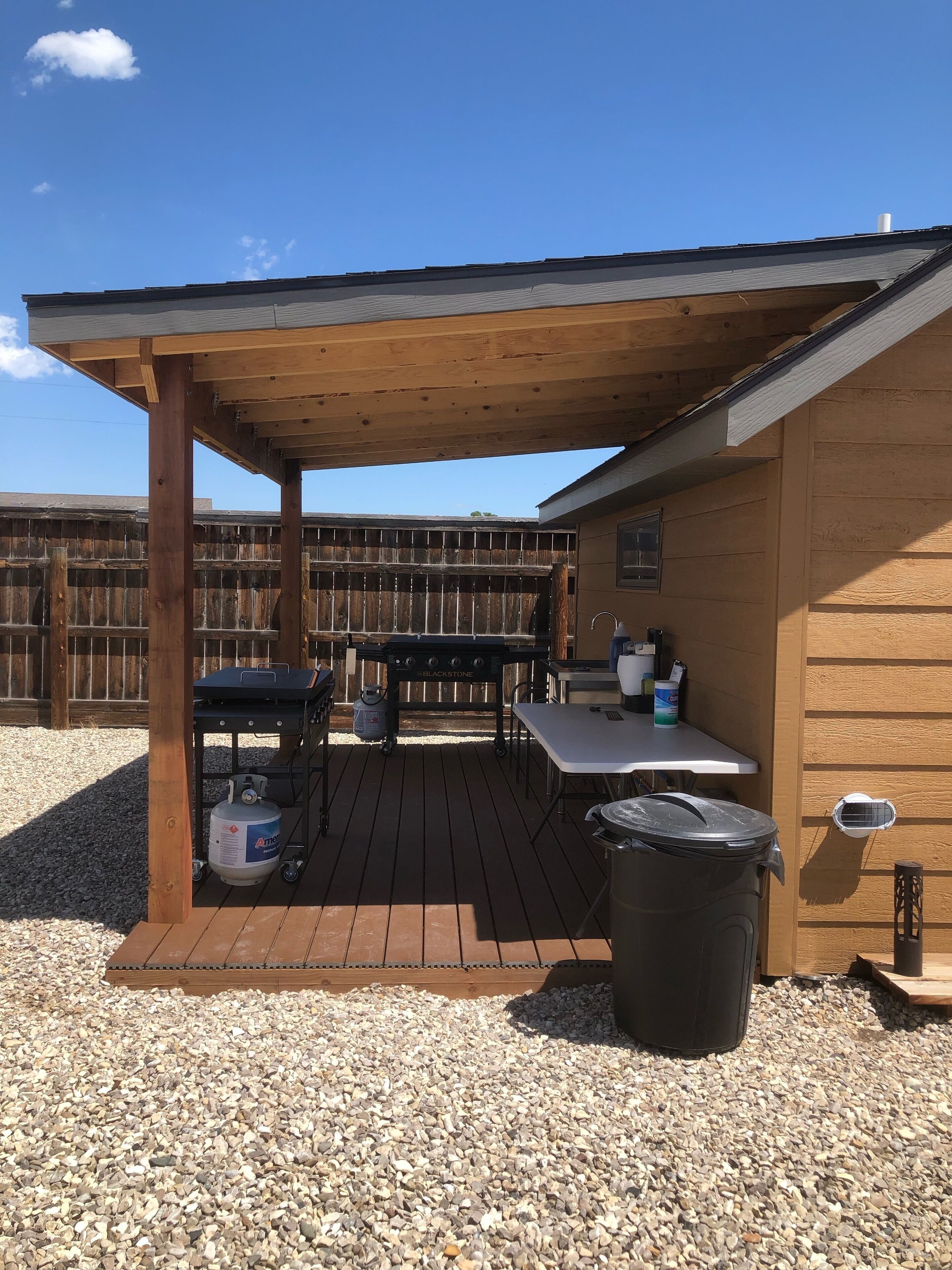 One bedroom cabins nestled in the foothills of the Rocky Mountains!