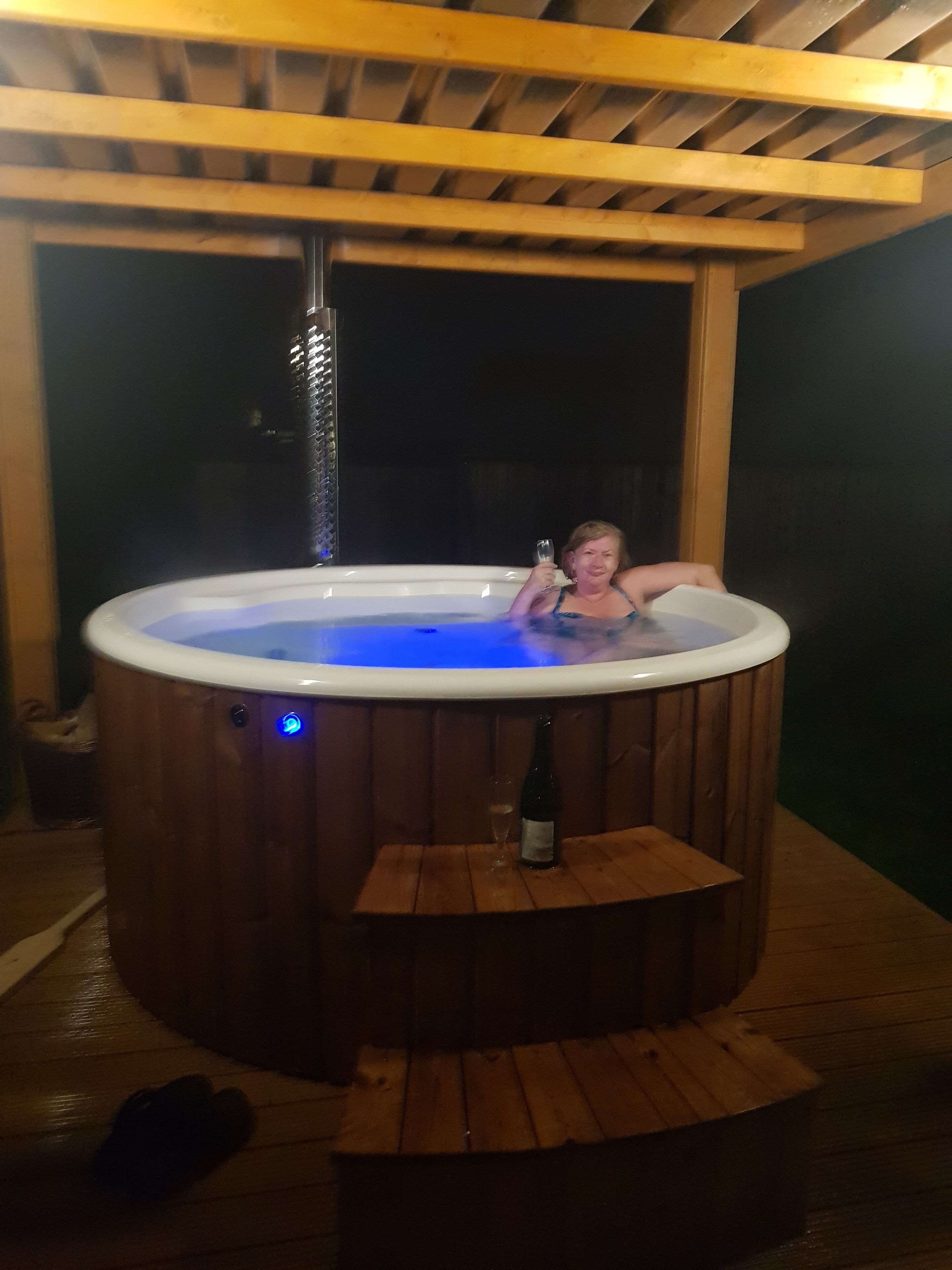 Bain à remous intérieur