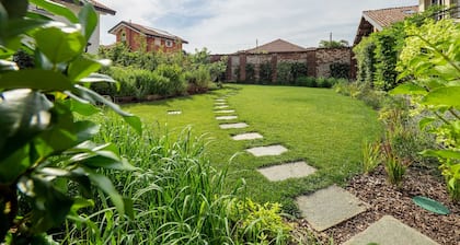 Bright Contemporary Villa with Private Garden next to Bogogno Golf Club