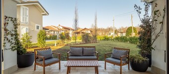 Bright Contemporary Villa with Private Garden next to Bogogno Golf Club