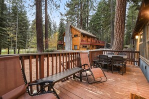 House, Multiple Beds, Fireplace, Golf View | Balcony view