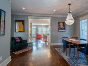 House, Multiple Beds, Kitchen | Living room | 40-inch TV with digital channels