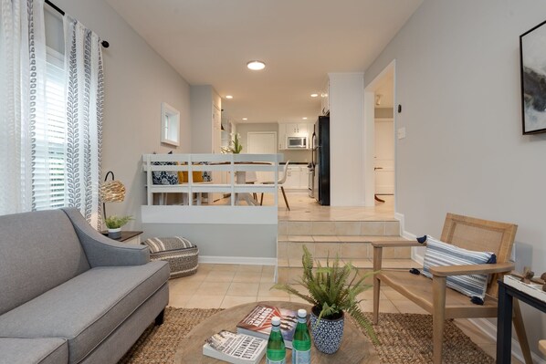 House, Multiple Beds, Kitchen | Living room