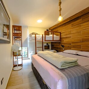 6 chambres, fer et planche à repasser, Wi-Fi, draps fournis