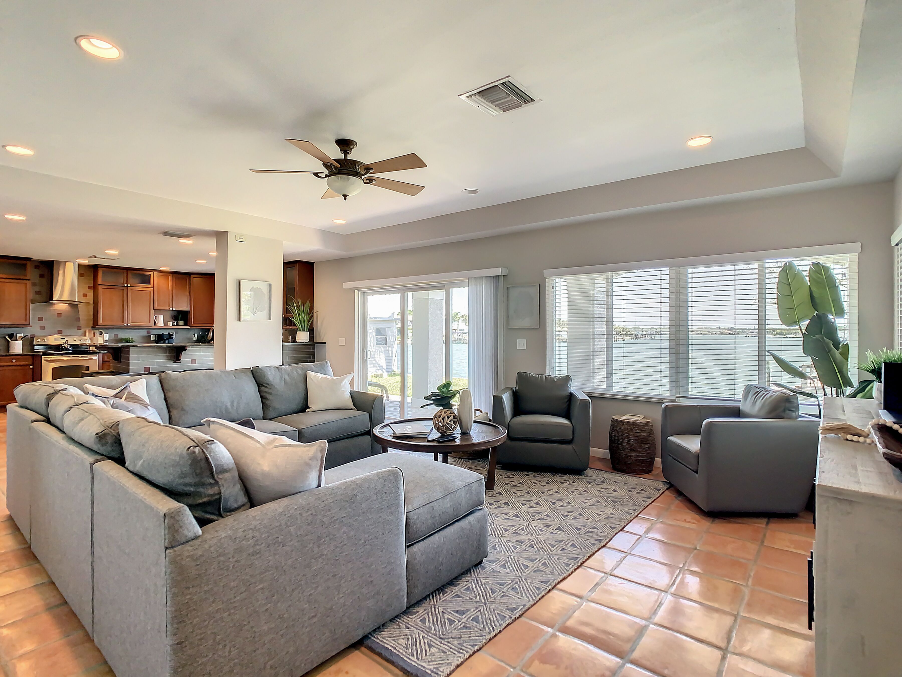 Spacious Family Waterfront Beach Home with Pool