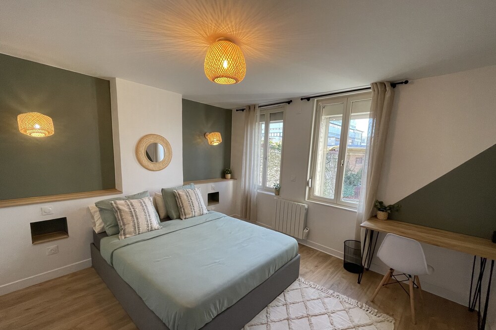 The Green Wood Apartment ★T2 cozy hyper center ★