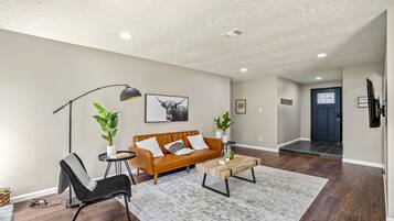 TV connectée, cheminée