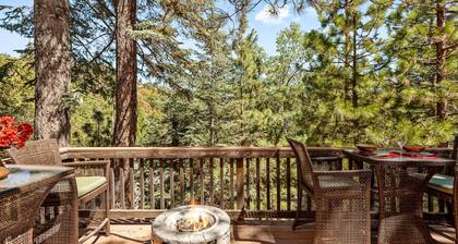 Sutter | Peaceful Mountain Views | Deck w/ Outdoor Dining, Fire Pit, BBQ Grill