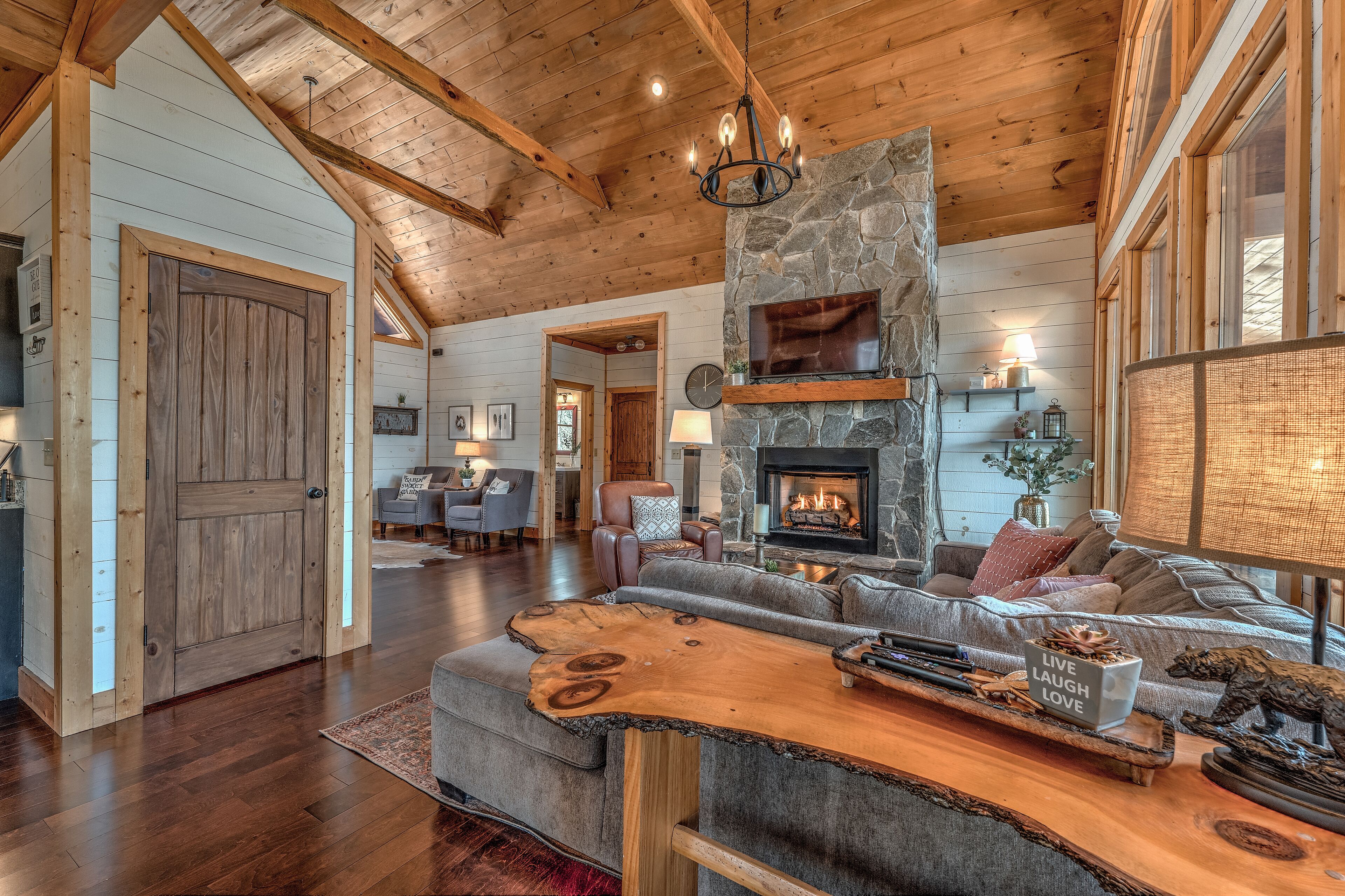 ⛰Blue Ridge Luxury Cabin★Sunset★View★Hot Tub★Games