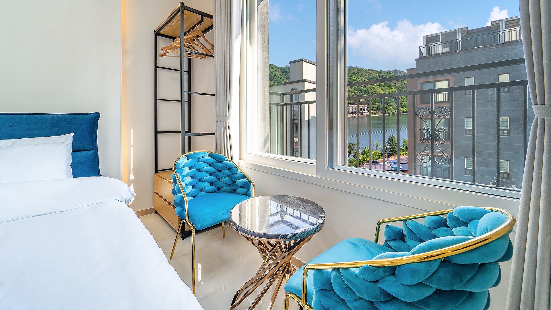 Basic Room, 1 Bedroom (201 (River view,Private BBQ,Netflix)) | 1 bedroom, free WiFi