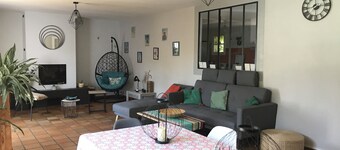 130m2 villa with garden (1000m2) and swimming pool (10x5m)